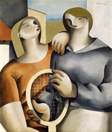 「ラケット」1925　油彩